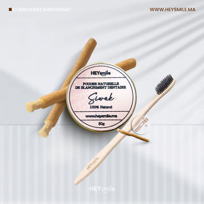 Pot Miswak + Brosse Gratuite